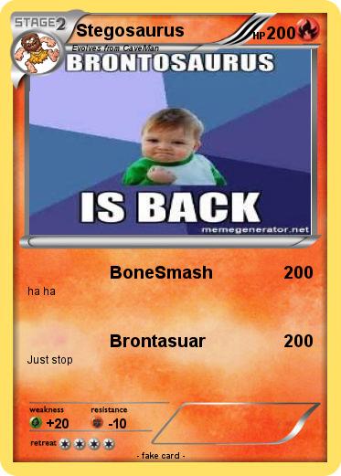 Pokemon Stegosaurus