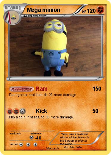 Pokemon Mega minion