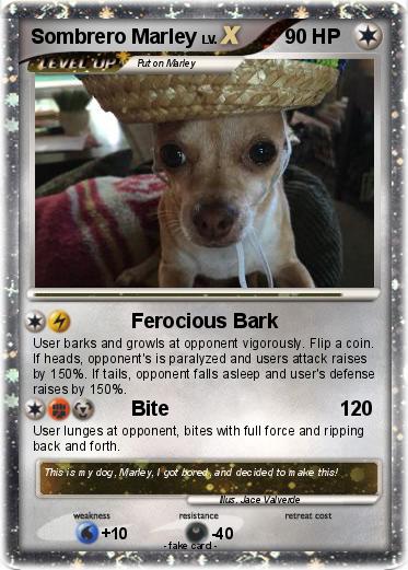 Pokemon Sombrero Marley