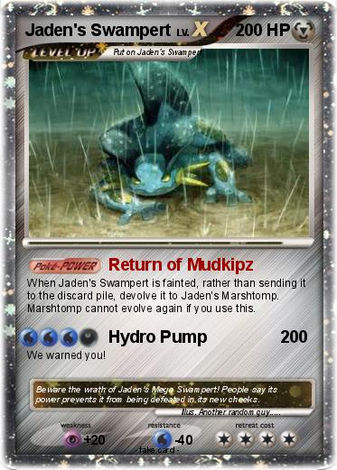 Pokemon Jaden's Swampert