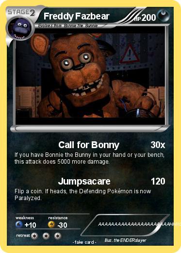 Pokemon Freddy Fazbear