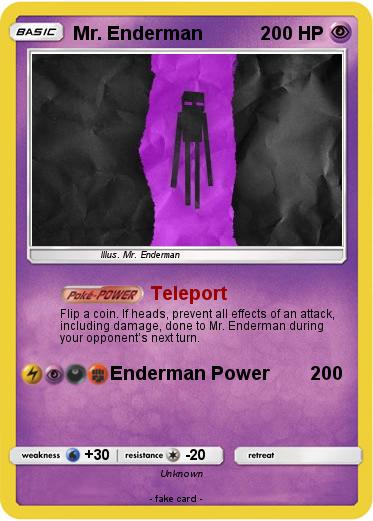 Pokemon Mr. Enderman