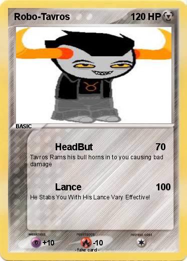 Pokemon Robo-Tavros