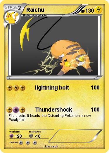 Pokemon Raichu