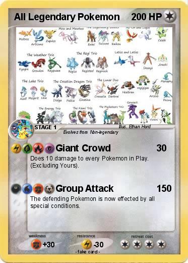 Pokemon All Legendary Pokemon