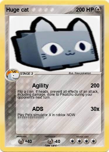 Pokemon Huge cat
