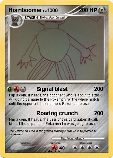 Pokemon Hornboomer