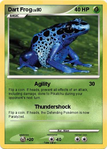 Pokemon Dart Frog