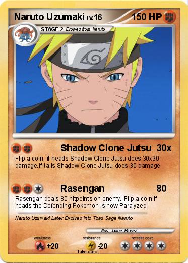 Pokemon Naruto Uzumaki