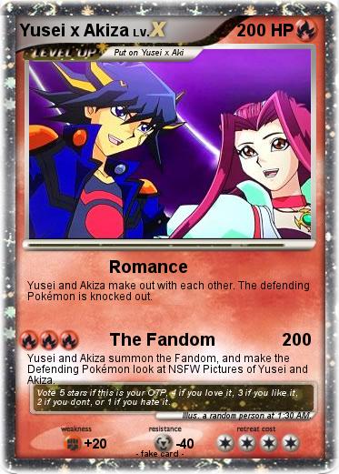 Pokemon Yusei x Akiza