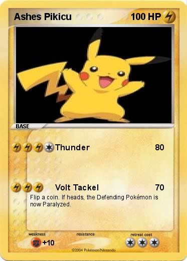 Pokemon Ashes Pikicu