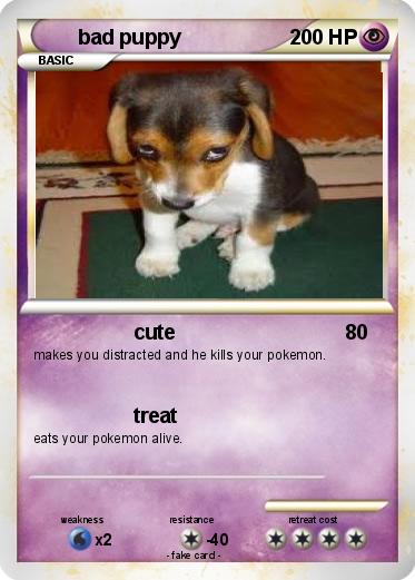 Pokemon bad puppy