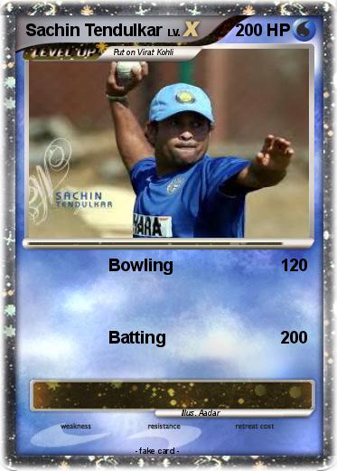 Pokemon Sachin Tendulkar