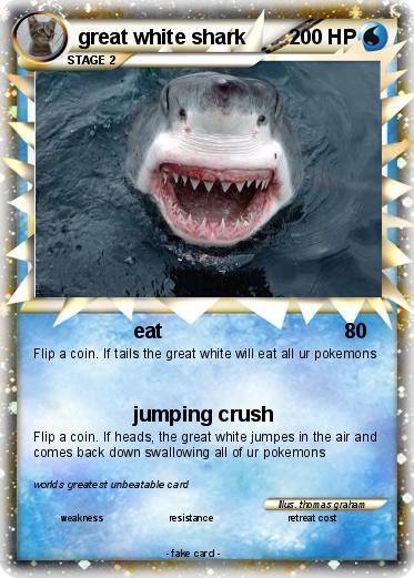 Pokemon great white shark
