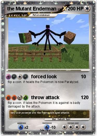 Pokemon the Mutant Enderman