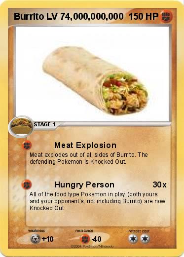 Pokemon Burrito LV 74,000,000,000