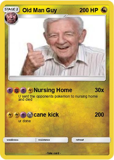 Pokemon Old Man Guy