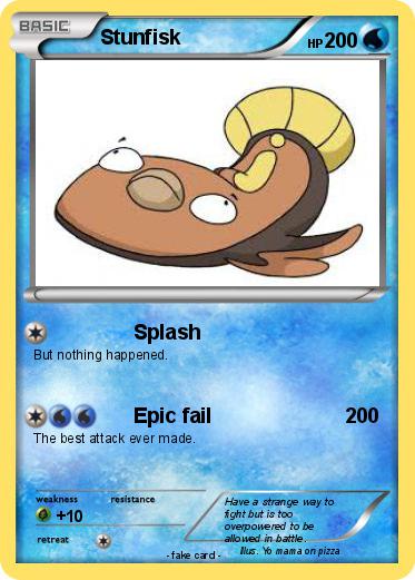 Pokemon Stunfisk