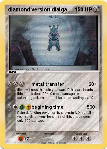 Pokemon diamond version dialga