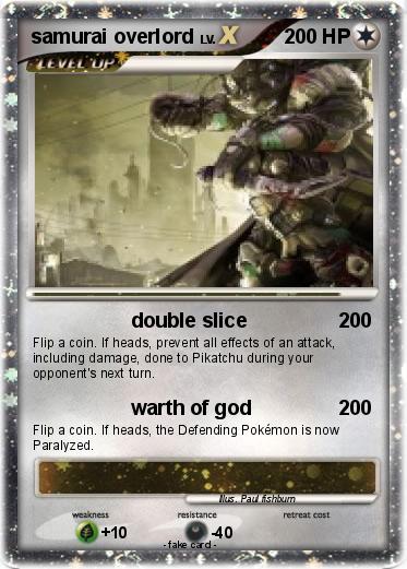 Pokemon samurai overlord