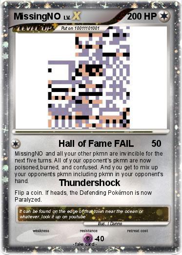 Pokemon MissingNO