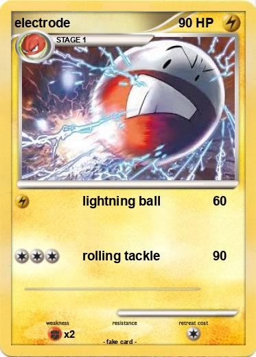 Pokemon electrode