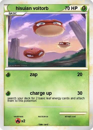 Pokemon hisuian voltorb