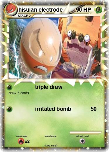 Pokemon hisuian electrode