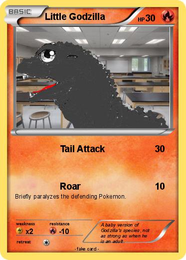 Pokemon Little Godzilla