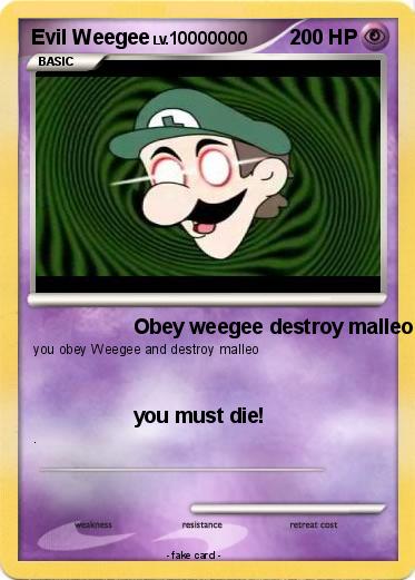 Pokemon Evil Weegee