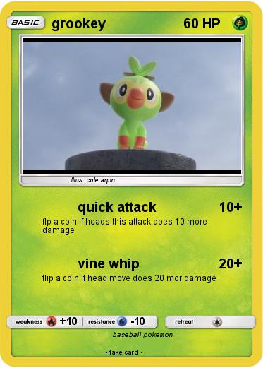 Pokemon grookey