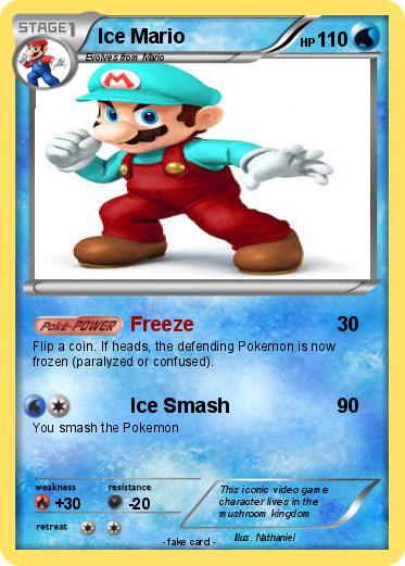 Pokemon Ice Mario