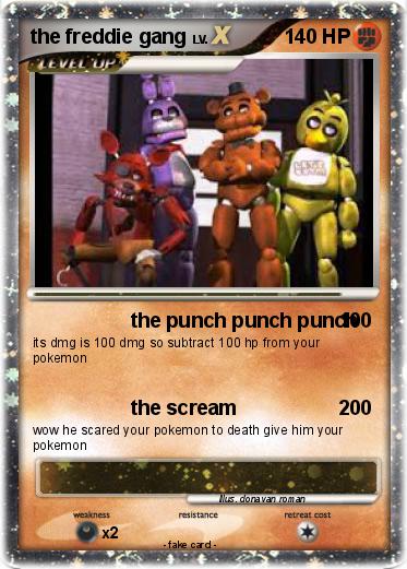 Pokemon the freddie gang