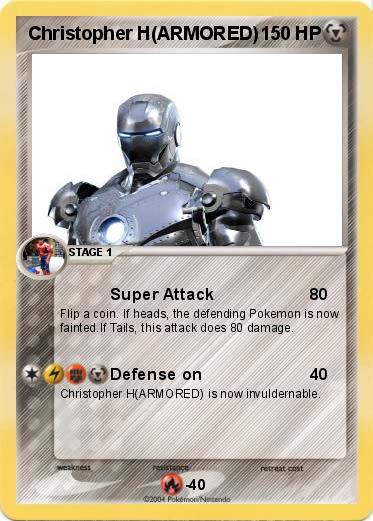 Pokemon Christopher H(ARMORED)