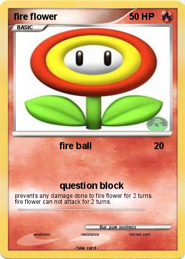 Pokemon fire flower