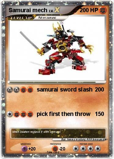Pokemon Samurai mech