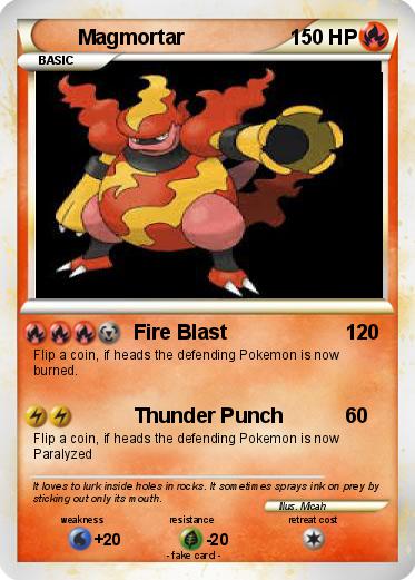Pokemon Magmortar