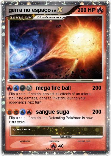 Pokemon gerra no espaço