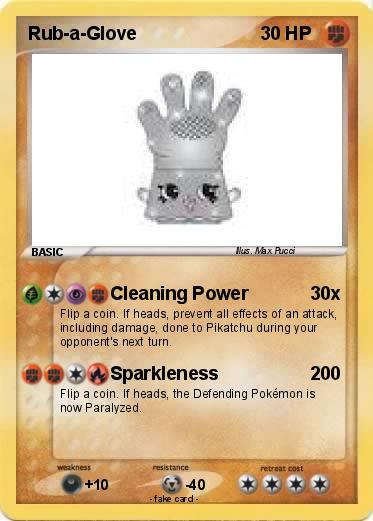 Pokemon Rub-a-Glove