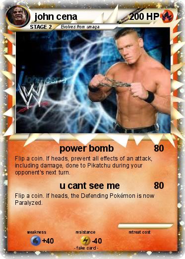 Pokemon john cena