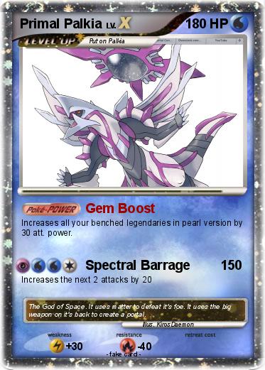Pokemon Primal Palkia