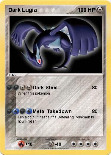 Pokemon Dark Lugia