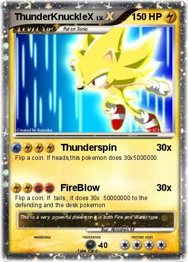 Pokemon ThunderKnuckleX