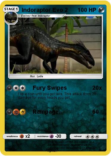 Pokemon Indoraptor Evo 2