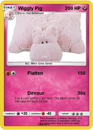 Pokemon Wiggly Pig
