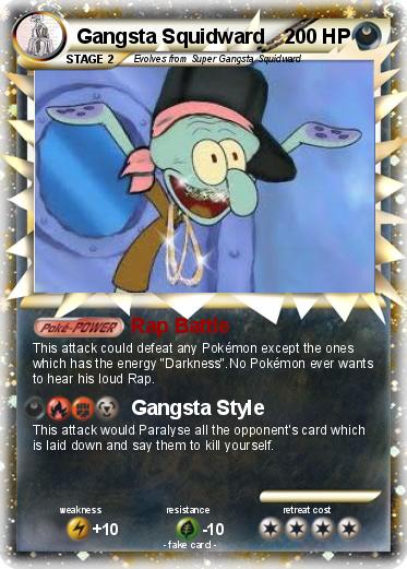 Pokemon Gangsta Squidward