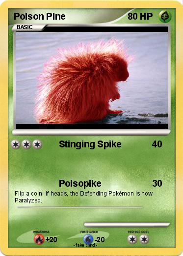 Pokemon Poison Pine
