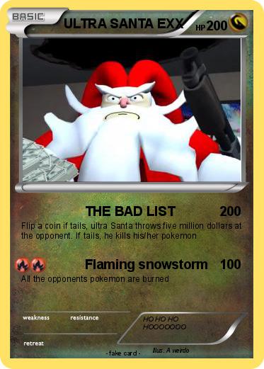 Pokemon ULTRA SANTA EXX