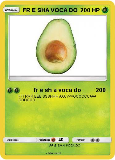 Pokemon FR E SHA VOCA DO