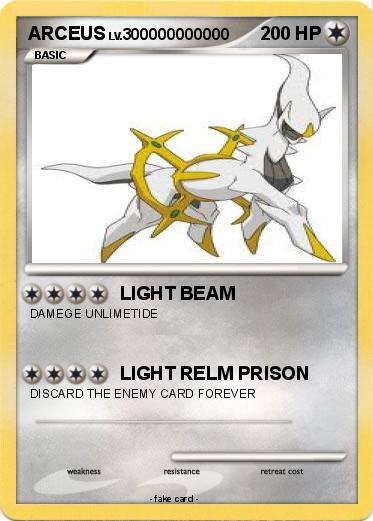 Pokemon ARCEUS